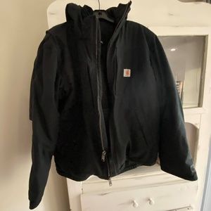 Carhartt Full Swing Black Mens Jacket (L)